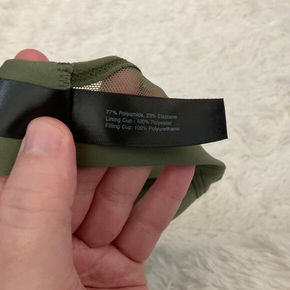 Pepper Limitless Wireless Bra - Green - Size XS - Picture 6 of 7